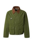 LEVI'S ® Välikausitakki 'The Fishing Jacket'  ruskea / vihreä