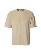 DAN FOX APPAREL Paita 'Ron'  taupe