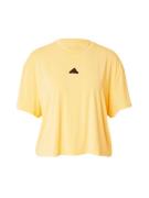 ADIDAS SPORTSWEAR Toiminnallinen paita  keltainen / musta