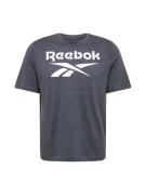 Reebok Toiminnallinen paita 'IDENTITY'  antrasiitti / valkoinen