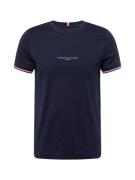 TOMMY HILFIGER Paita  laivastonsininen / punainen / valkoinen