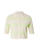 modström Neuletakki 'Hollister'  beige / vaaleanvihreä