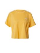 ADIDAS SPORTSWEAR Toiminnallinen paita 'Essentials 3- Stripes'  keltai...