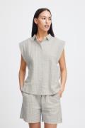 ICHI Pusero 'KADAYA'  beige / vaaleansininen