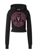 Versace Jeans Couture Collegepaita  vaaleanpunainen / musta
