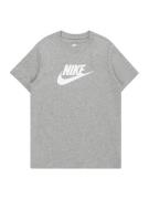 Nike Sportswear Paita 'FUTURA'  meleerattu harmaa / valkoinen