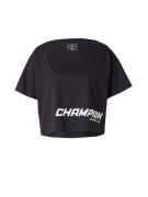Champion Authentic Athletic Apparel Toiminnallinen paita  musta / valk...