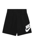Nike Sportswear Housut 'Club Fleece'  musta / valkoinen