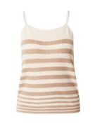 VERO MODA Neuletoppi 'NEWLEXSUN'  beige / hiekka