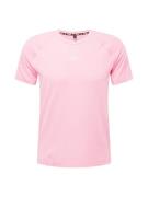 ADIDAS PERFORMANCE Toiminnallinen paita  harmaa / vaalea pinkki