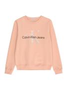 Calvin Klein Jeans Collegepaita  puuteri / musta / hopea