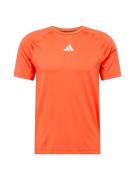 ADIDAS PERFORMANCE Toiminnallinen paita 'GYM+'  oranssinpunainen