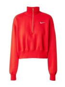 Nike Sportswear Collegepaita  punainen / valkoinen