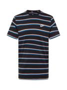 Nike Sportswear Paita 'CLUB'  sininen / oranssi / musta / valkoinen
