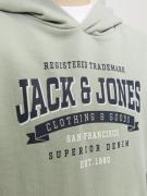 Jack & Jones Junior Collegepaita  yönsininen / pastellinvihreä / valko...