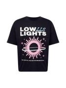 Low Lights Studios Paita 'Galaxy'  roosa / musta / valkoinen