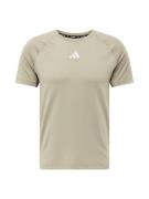 ADIDAS PERFORMANCE Toiminnallinen paita 'GYM+'  norsunluu / kitti