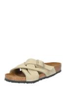 BIRKENSTOCK Pistokkaat 'Lugano'  khaki