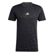 ADIDAS PERFORMANCE Toiminnallinen paita 'Gym+'  harmaa / musta / valko...