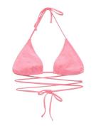 Pull&Bear Bikinitoppi  vaalea pinkki