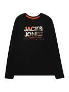 Jack & Jones Junior Paita 'JJLuke'  beige / tummanharmaa / oranssi / m...