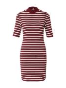 TOMMY HILFIGER Mekko 'CODY'  burgundin punainen / valkoinen