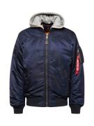 ALPHA INDUSTRIES Välikausitakki 'MA-1 ZH'  laivastonsininen / meleerat...