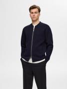 SELECTED HOMME Neuletakki 'SLHMIKE'  marine