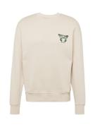 JACK & JONES Collegepaita 'JORWILDLIFE'  beige / vaaleansininen / lila...