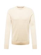 JACK & JONES Neulepaita 'JJEGlobe'  beige / vaaleabeige / valkoinen