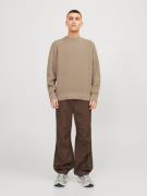 JACK & JONES Neulepaita 'JCOOUTDOOR'  tummabeige