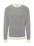 JACK & JONES Neulepaita 'JORSCOTT'  beige / musta