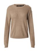 VERO MODA Neulepaita 'VMNEWLEXSUN'  tummabeige