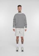 Urban Classics Collegepaita  musta / offwhite