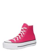 CONVERSE Korkeavartiset tennarit 'CHUCK TAYLOR ALL STAR LIFT'  vadelma...