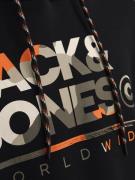 JACK & JONES Collegepaita 'JJLuke'  khaki / oranssi / musta / valkoine...