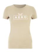 AÉROPOSTALE Paita 'JUN'  beige / hiekka / valkoinen