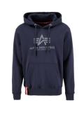 ALPHA INDUSTRIES Collegepaita  marine / harmaa