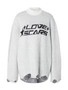 Love Scars Oversized neulepaita  musta / valkoinen / offwhite