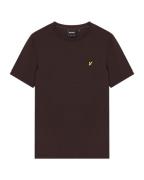 Lyle & Scott Paita 'Plain'  tummanruskea / keltainen