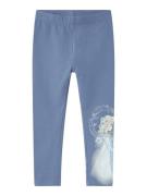 NAME IT Leggingsit 'NMFOKIRI FROZEN'  pastellinsininen / vaaleansinine...