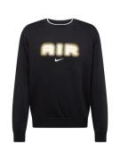 Nike Sportswear Collegepaita  hiekka / musta / valkoinen