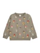 Lindex Collegepaita 'Mushroom'  tummankeltainen / khaki / punainen / v...