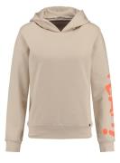 Key Largo Collegepaita 'YEAH'  beige / oranssi