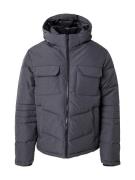 JACK & JONES Talvitakki 'JJBUILD'  tummanharmaa