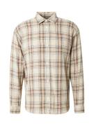 JACK & JONES Paita 'JORGRACIA PARKER'  kameli / tummabeige / tummanhar...