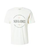 JACK & JONES Paita 'JPRBLAASTON'  vaaleabeige / oliivi / mandariini