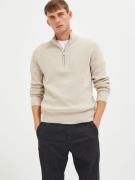 SELECTED HOMME Neulepaita  beige