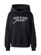 Tommy Jeans Collegepaita  musta / valkoinen