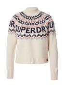 Superdry Neulepaita  kerma / marine / vaaleansininen / oranssi